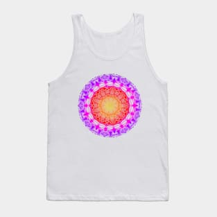 Magic face mandala Tank Top